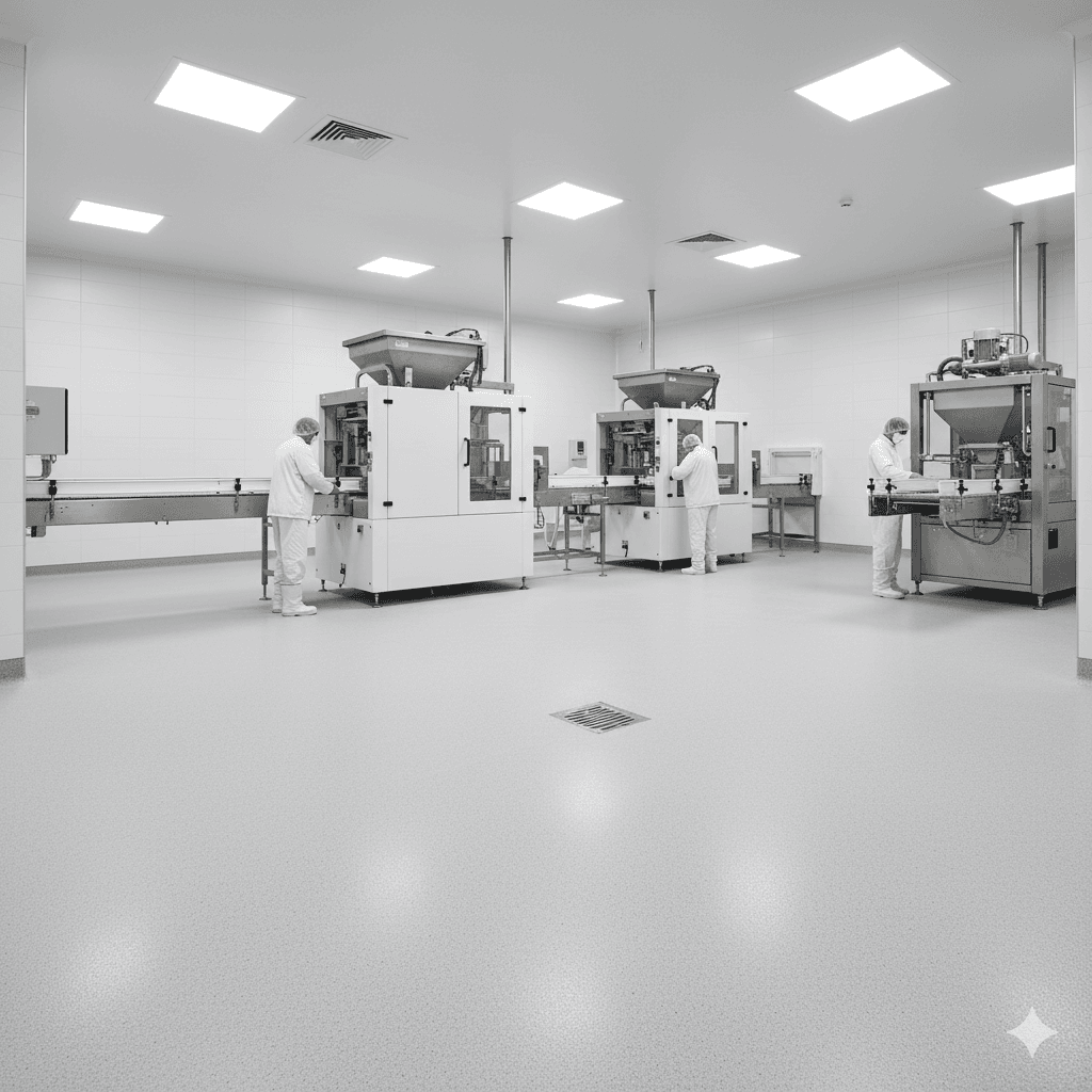Image of Polyurethane Screed: Food Processing Plant
